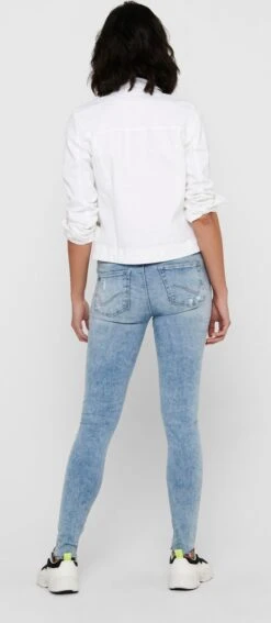 ONLY ONLTIA DNM JACKET COL PIM NOOS Dames Jas - Maat 38 -ONLY Winkel 523x1200