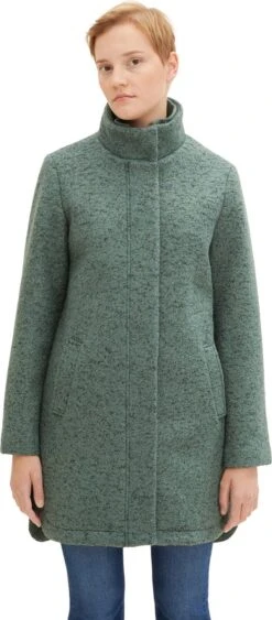TOM TAILOR Boucle Coat Dames Jas - Maat M -ONLY Winkel 526x1200 9