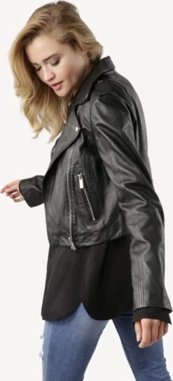 Dames Jas - Leren Jack - Echt Leer - Tamaris - Verkort Model - Schaapsleer - Lamsnappa - Maat 38 -ONLY Winkel 546x1200 3