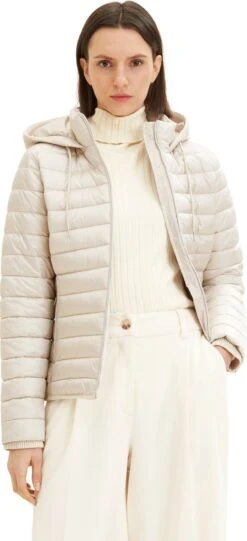 TOM TAILOR Hooded Lightweight Jacket Dames Jas - Maat XL -ONLY Winkel 548x1200