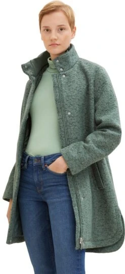 TOM TAILOR Boucle Coat Dames Jas - Maat M -ONLY Winkel 550x1200 7