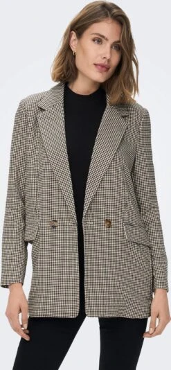 ONLY ONLADISON L/S CHECK BLAZER TLR OS NOOS Dames Blazers - Maat 38 14 ONLY ONLADISON L/S CHECK BLAZER TLR OS NOOS Dames Blazers - Maat 38 -ONLY Winkel 555x1200