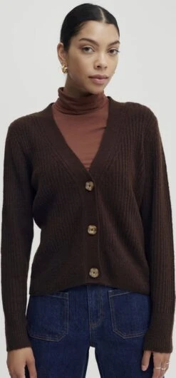 B.young BYNORA SHORT CARDIGAN Dames Trui - Maat L -ONLY Winkel 558x1200 3