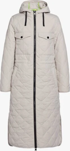 Beaumont Long Padded Parka Jassen Dames - Zomerjas - Creme - Maat 38 -ONLY Winkel 559x1200 3