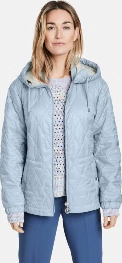 GERRY WEBER Dames Jas Chambray Blue-46