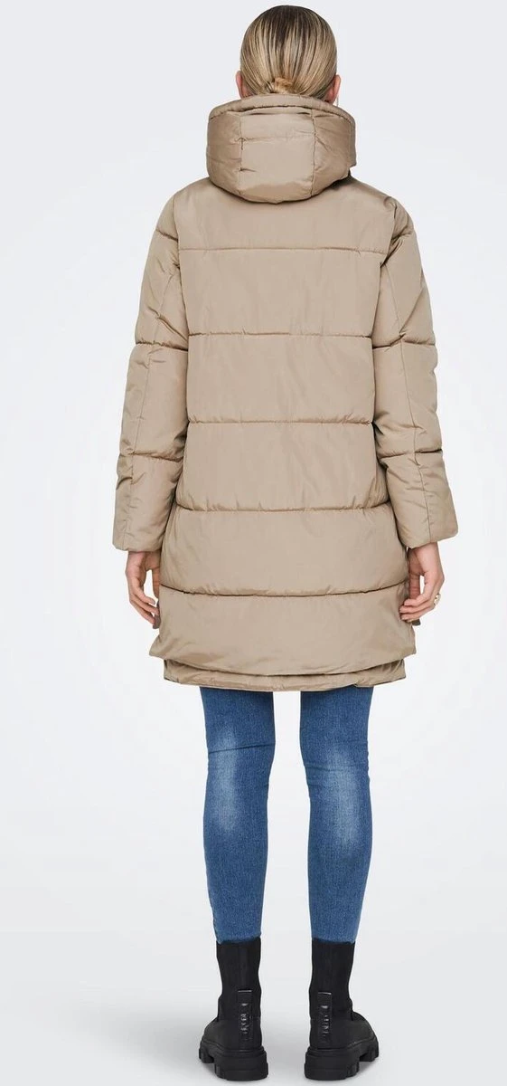 ONLY ONLNORA LONG PUFFER COAT CC OTW Dames Jas - Maat M 10 ONLY ONLNORA LONG PUFFER COAT CC OTW Dames Jas - Maat M - Afbeelding 8