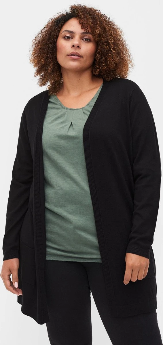ZIZZI CARDIGAN L/S Dames Vest - Maat XL (54-56) 9 ZIZZI CARDIGAN L/S Dames Vest - Maat XL (54-56) - Afbeelding 7