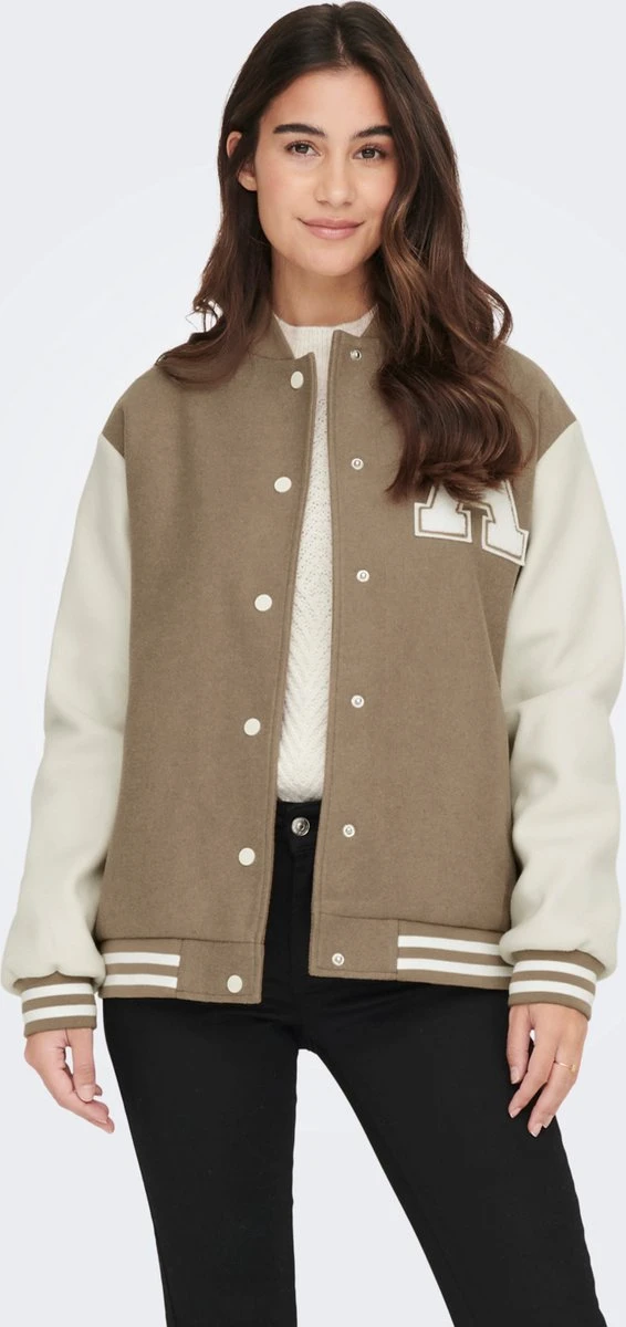 ONLY ONLSILJA LIFE BOMBER JACKET CC OTW Dames Jas - Maat M 5 ONLY ONLSILJA LIFE BOMBER JACKET CC OTW Dames Jas - Maat M - Afbeelding 3