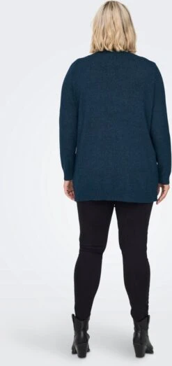 ONLY CARMAKOMA CARESLY L/S OPEN CARDIGAN KNT Dames Vest - Maat L-50/52 -ONLY Winkel 567x1200 1