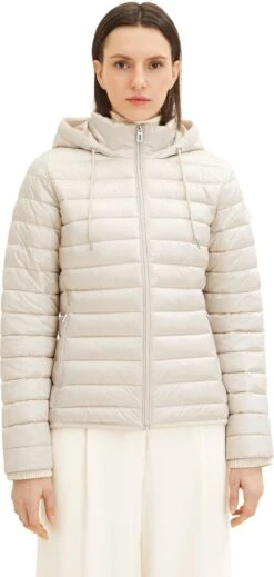 TOM TAILOR Hooded Lightweight Jacket Dames Jas - Maat L -ONLY Winkel 571x1200 2