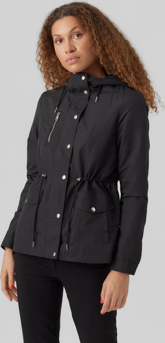 VERO MODA VMPERNILLEFIE SHORT PARKA Dames Jas - Maat S 3 VERO MODA VMPERNILLEFIE SHORT PARKA Dames Jas - Maat S