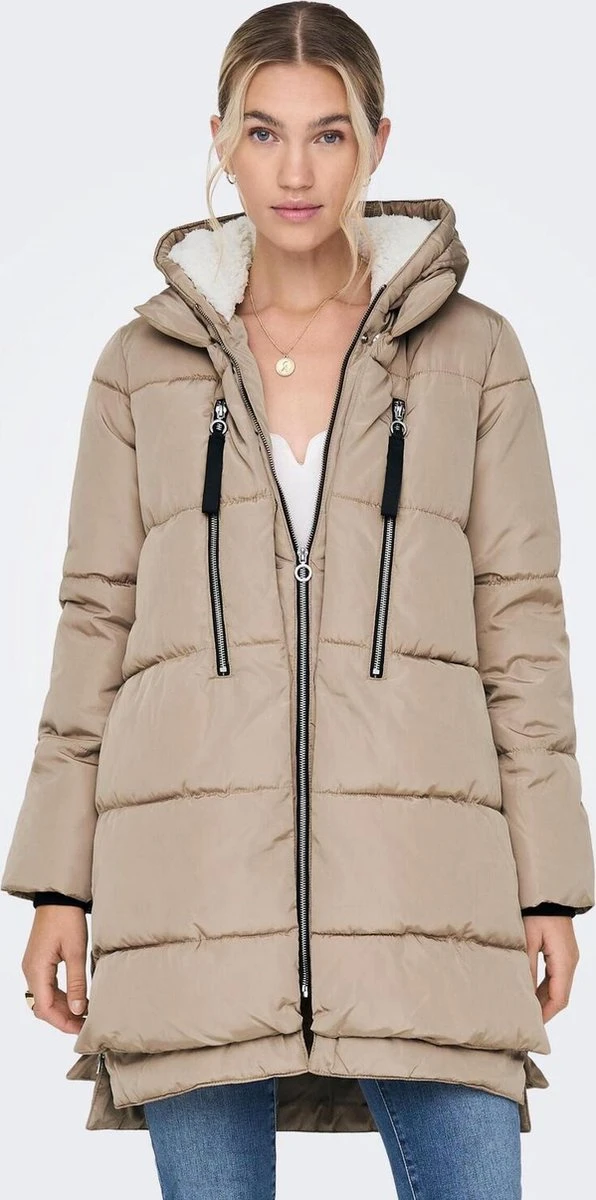ONLY ONLNORA LONG PUFFER COAT CC OTW Dames Jas - Maat M 11 ONLY ONLNORA LONG PUFFER COAT CC OTW Dames Jas - Maat M - Afbeelding 9