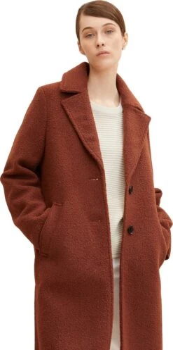 TOM TAILOR Boucle Coat Dames Jas - Maat L -ONLY Winkel 596x1200 23