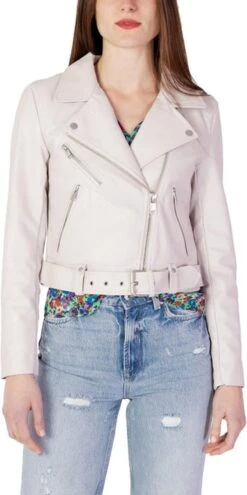 ONLY ONLVERA FAUX LEATHER BIKER CC OTW Dames Jas - Maat L -ONLY Winkel 599x1200