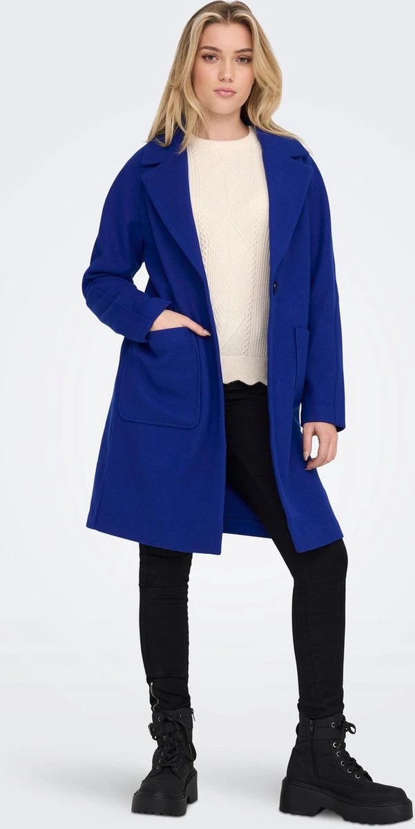 Only Jas Onlnewvictoria Life Coat Cc Otw 15285883 Directoire Blue Dames Maat - XL 9 Only Jas Onlnewvictoria Life Coat Cc Otw 15285883 Directoire Blue Dames Maat - XL - Afbeelding 7
