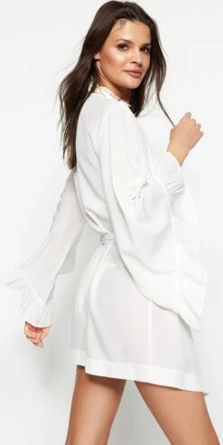 Trendyol Vrouwen Standaard Mouw Basis Kimono & Kaftan -ONLY Winkel 603x1200 6