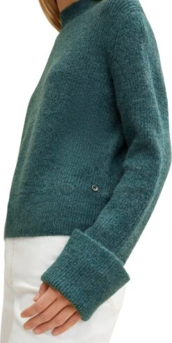 TOM TAILOR Cosy Mock Neck Pullover Dames Trui - Maat XXL -ONLY Winkel 604x1200 4