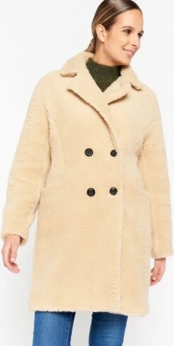 LOLALIZA Teddy Jas - Beige - Maat L -ONLY Winkel 605x1200 8