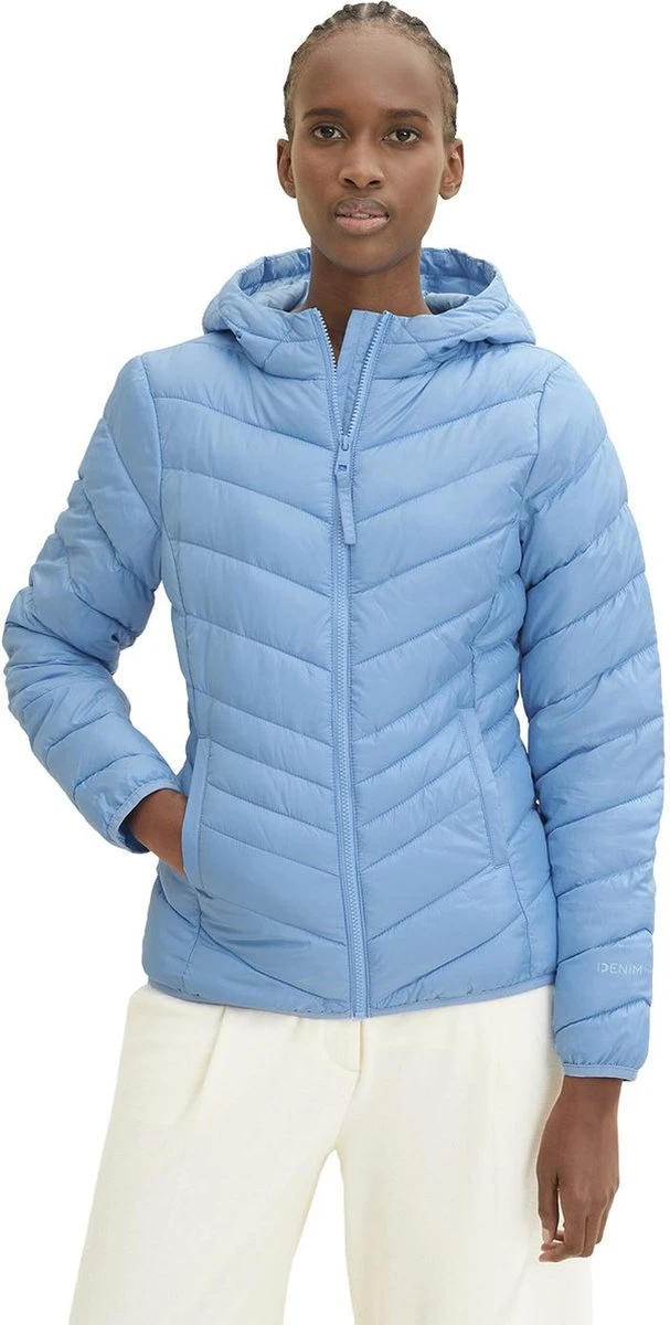 Tom Tailor Jas Lichtgewicht Jas Met Capuchon 1035807xx71 18395 Dames Maat - S 4 Tom Tailor Jas Lichtgewicht Jas Met Capuchon 1035807xx71 18395 Dames Maat - S - Afbeelding 2