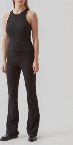 Zwarte Strakke Pantalon Met Splitjes Anker - Modstrom - Maat XS -ONLY Winkel 608x1200 7