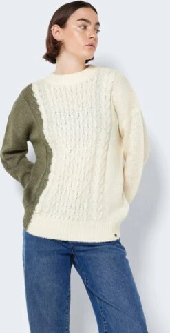 NOISY MAY NMDIEGO L/S O-NECK KNIT Dames Trui - Maat M 16 NOISY MAY NMDIEGO L/S O-NECK KNIT Dames Trui - Maat M -ONLY Winkel 614x1200 3