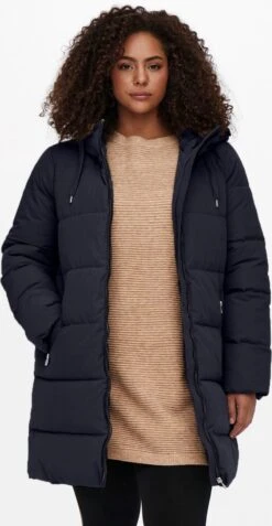 Only Carmakoma Cardolly Jas Donkerblauw Maat M 46/48 -ONLY Winkel 621x1200 3