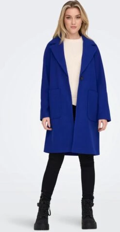 Only Jas Onlnewvictoria Life Coat Cc Otw 15285883 Directoire Blue Dames Maat - L -ONLY Winkel 623x1200 5