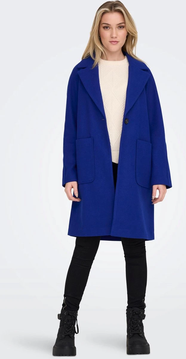 Only Jas Onlnewvictoria Life Coat Cc Otw 15285883 Directoire Blue Dames Maat - XL 8 Only Jas Onlnewvictoria Life Coat Cc Otw 15285883 Directoire Blue Dames Maat - XL - Afbeelding 6