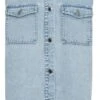 Vero Moda VMPHILINA OVERSIZE DENIM VEST Dames Gilet Light Blue Denim - Maat M -ONLY Winkel 625x1200 3