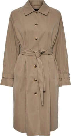 PIECES PCBELLEN TRENCHCOAT Dames Trenchcoat - Maat XL