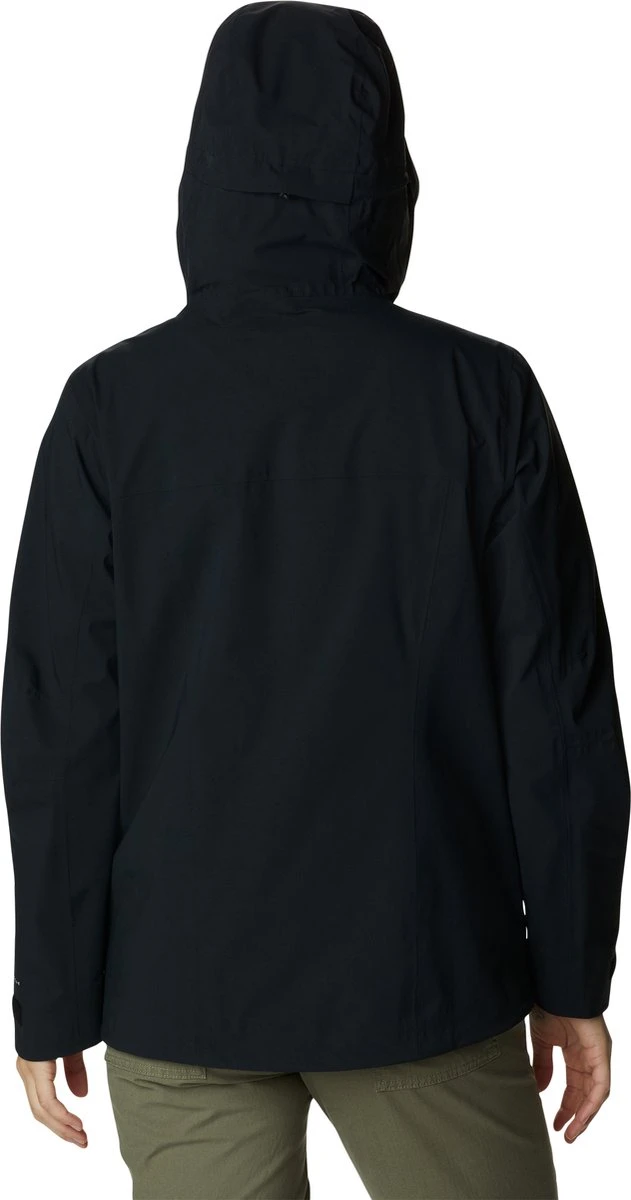 Columbia Omni-Tech Jas Dames Met Capuchon - Dames Heren Waterdicht & Winddicht - Outdoorjas Winter - Zwart - Maat L 4 Columbia Omni-Tech Jas Dames Met Capuchon - Dames Heren Waterdicht & Winddicht - Outdoorjas Winter - Zwart - Maat L - Afbeelding 2