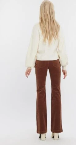 VERO MODA VMNANCY HIGHNECK VOLUME BLOUSE GA BOO Dames Trui - Maat M -ONLY Winkel 635x1200 4