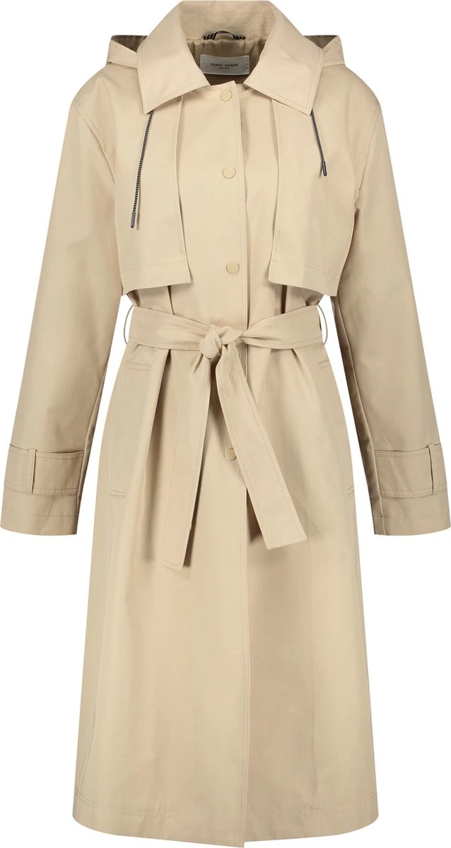 GERRY WEBER Dames Mantel Sand-46 4 GERRY WEBER Dames Mantel Sand-46 - Afbeelding 2