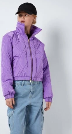 NOISY MAY NMZIGGY LS QUILT BOMBER JACKET DD Dames Bomberjack - Maat L -ONLY Winkel 643x1200 4