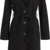 Vila Jas Vipoko Long Belt Coat -noos 14075129 Black Dames Maat - 42 -ONLY Winkel 649x1200 4
