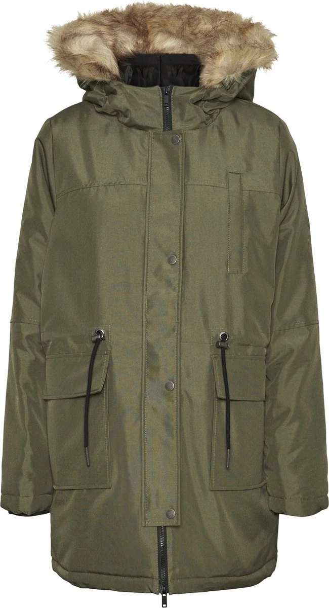 NOISY MAY NMMOLLY L/S PARKA NOOS Dames Jas - Maat S 4 NOISY MAY NMMOLLY L/S PARKA NOOS Dames Jas - Maat S - Afbeelding 2