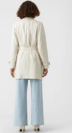 Vero Moda Jas Vmceleste Ss23 Trench Coat 10278714 Oatmeal Dames Maat - M -ONLY Winkel 651x1200 2