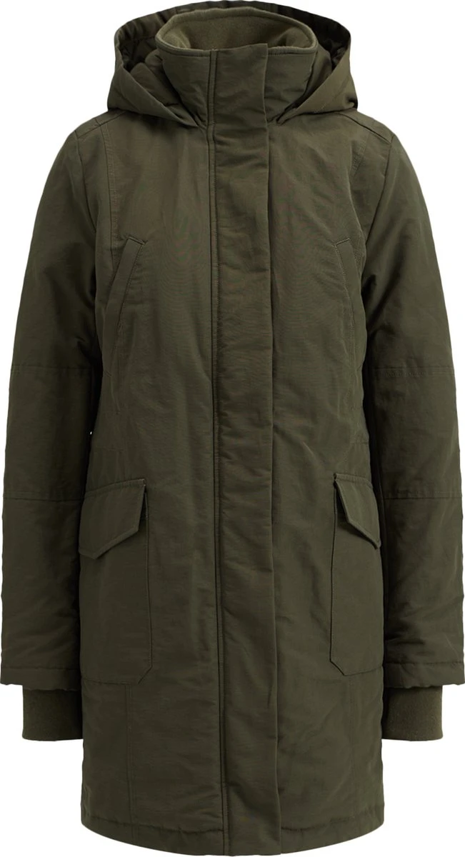 WE Fashion Dames Gewatteerde Parka 3 WE Fashion Dames Gewatteerde Parka