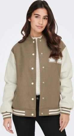 ONLY ONLSILJA LIFE BOMBER JACKET CC OTW Dames Jas - Maat XL -ONLY Winkel 657x1200 5