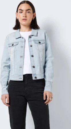 NOISY MAY NMDEBRA L/S DENIM JACKET LB NOOS Dames Jas - Maat M -ONLY Winkel 659x1200 5