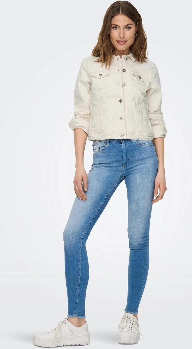 ONLY ONLTIA DNM JACKET COL PIM NOOS Dames Jas - Maat 34 9 ONLY ONLTIA DNM JACKET COL PIM NOOS Dames Jas - Maat 34 - Afbeelding 7