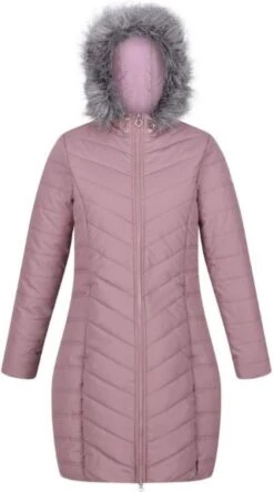 Regatta Fritha Soleerde Gewatteerde Parka Jas Met Capuchon - Outdoorjas - Vrouwen - Oud Heideroze -ONLY Winkel 667x1200 7