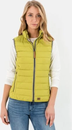 Camel Active Gewatteerd Vest Gemaakt Van Gerecycled Polyester