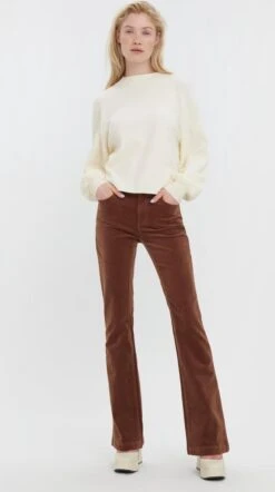 VERO MODA VMNANCY HIGHNECK VOLUME BLOUSE GA BOO Dames Trui - Maat M -ONLY Winkel 671x1200 7