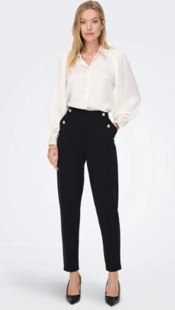 ONLY ONLZORA LS PUFF SHIRT NOOS WVN Dames Shirt - Maat S -ONLY Winkel 679x1200 3