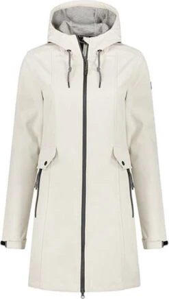 Kjelvik Britt Champagne Softshell Parka Jas 40