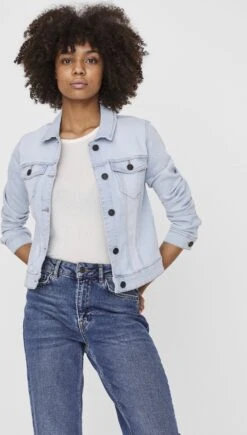 NOISY MAY NMDEBRA L/S DENIM JACKET LB NOOS Dames Jas - Maat M -ONLY Winkel 682x1200 6