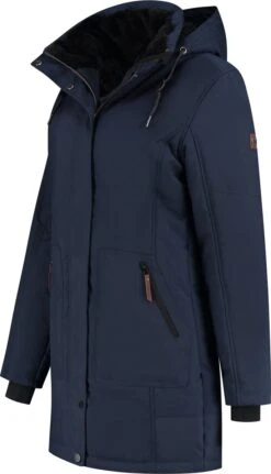 Travelin' Jack Ylva Damesjas Gevoerde Parka - Teddy Voering - Winddicht - Navy Blauw - Maat 40 -ONLY Winkel 687x1200 11