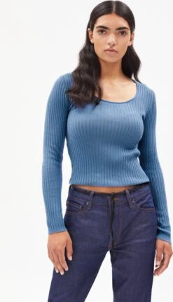 ARMEDANGELS Alaani Crewneck Dames Trui - Maat XL -ONLY Winkel 690x1200 5