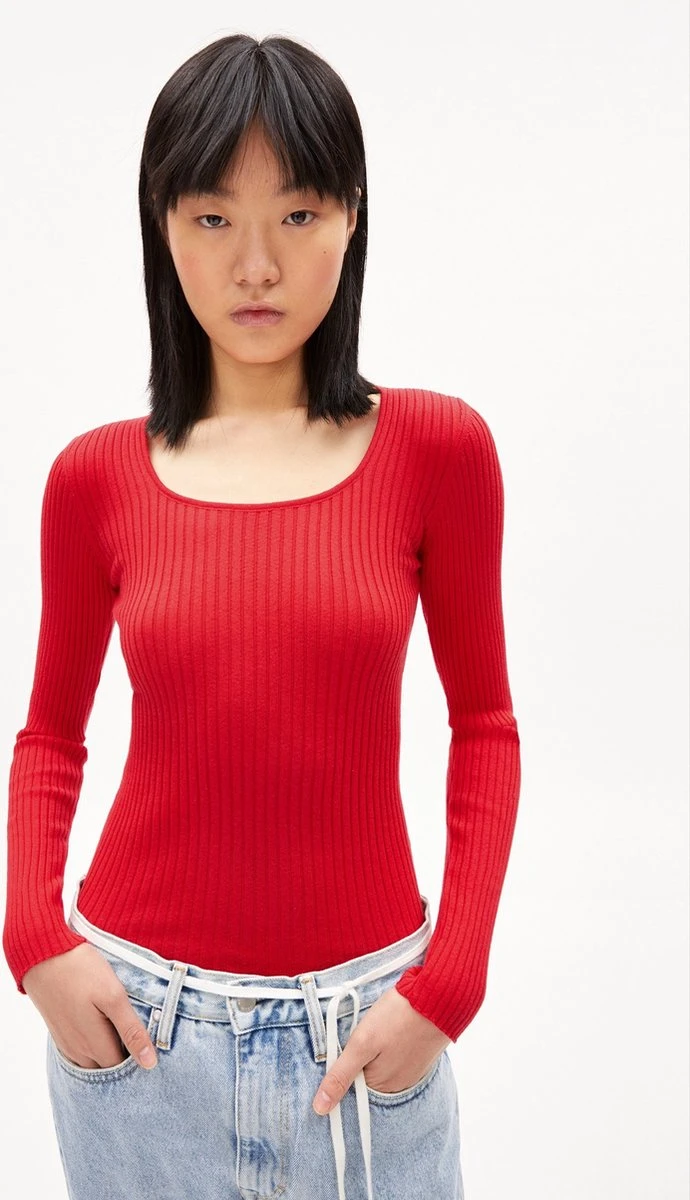 ARMEDANGELS Alaani Crewneck Dames Trui - Maat M 4 ARMEDANGELS Alaani Crewneck Dames Trui - Maat M - Afbeelding 2